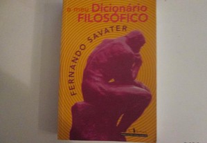 O meu dicionário filosófico- Fernando Savater