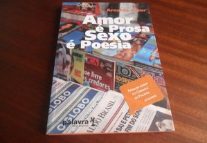 "Amor é Prosa, Sexo é Poesia" de Arnaldo Jabor - 1ª Edição de 2005