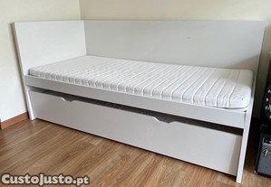 Cama Dupla IKEA branca