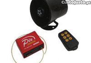 PIX-300RC buzina electrónica de 13 sons com telecomando