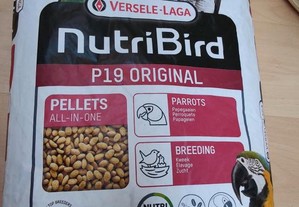 Granulado p19 nutribird de criação para papagaios