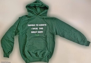 Camisola-Hoodie de Adulto, Verde, Novo/Exclusivo/Único