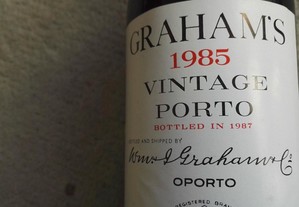 Vinho do Porto Vintage Graham´s 1985