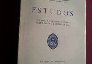 Artur Basto-Estudos-Cronistas e Crónicas-Coimbra-1960