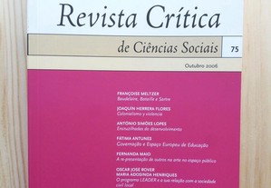Revista Crítica de Ciências Sociais, nº75