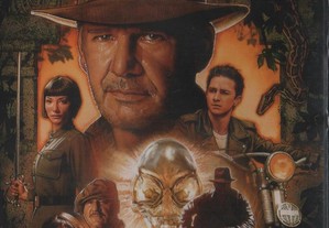 Dvd Indiana Jones e a Caveira de Cristal - selado