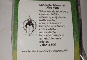 Sabonete Artesanal Aloe Vera 3EUR NOVO PREÇO