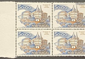 Quadra selos novos - Paísagens e Monumentos 50$00 - 1972