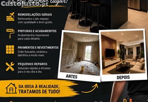 Remodelações e reparações
