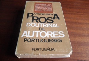 "Prosa Doutrinal de Autores Portugueses"