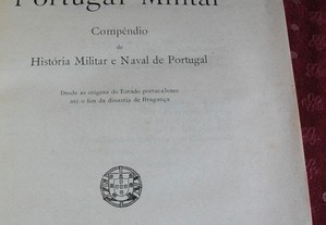 Portugal Militar. Carlos Selvagem. Encadernado