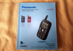 Manual Telemovel Panasonic EB-A100