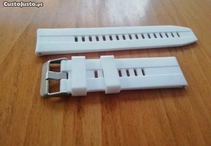 Bracelete em silicone 22mm (Nova) Branca
