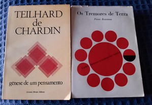 Obras de Teilhard de Chardin e Pierre Rousseau
