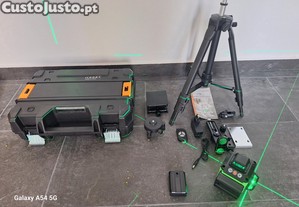 Nvel laser 16 linhas + trip + 2 baterias Autonivelante NOVO