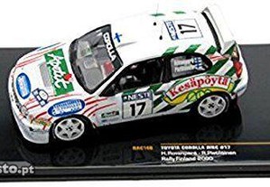 IXO models 1/43 Toyota Corolla WRC, 2000 Rally Finland, Kesapoyta - Apetit, 17