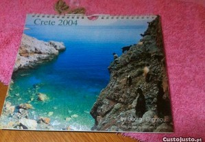 Calendário de Creta 2004 para colecionadoes