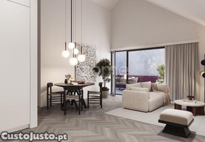 Apartamento T1 Duplex Novo Terraço Garagem Vila...