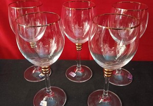 copos de vinho Cristalex 5 unidades