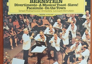 vinil: Leonard Bernstein "Divertimento / A musical toast / Slava! / Facsimile / On the town"