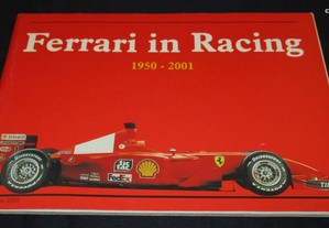 Livro Ferrari in Racing 1950 2001 edição portugues