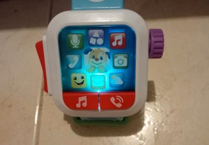 Relógio Meu Primeiro Smartwatch Fisher-Price da Mattel