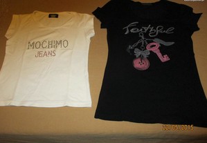 2 T-shirts para senhora
