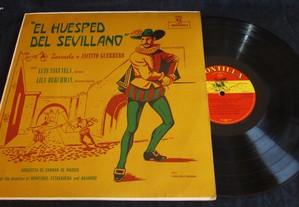 Disco LP Vinil El Huésped Del Sevillano Jacinto Guerrero
