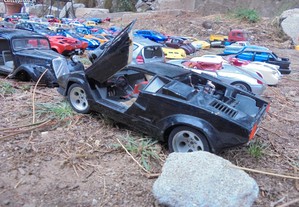 1 18 miniaturas-peças Lamborghini Countach de 1988