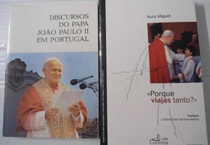 2 Livros referentes ao Papa João Paulo II