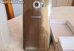 Samsung Galaxy S6 Edge Dourado Semi-Novo