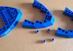 Lego peças barco Diana set 6541