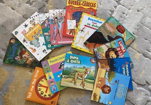 Livros infantis usados e em boas condições