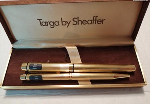 Estojo de 2 canetas vintage, Targa by Shaffer