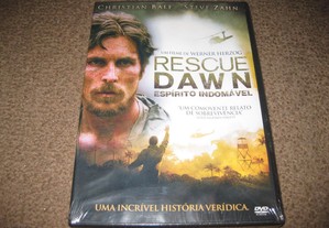 DVD "Rescue Dawn - Espírito Indomável" com Christian Bale/Selado!