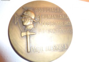 Medalha Bombeiros Paço de Sousa Oferta Envio