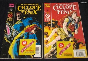 Livros As Aventuras de Ciclope e Fénix mini-série
