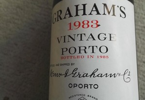 Vinho do Porto Vintage Graham´s 1983