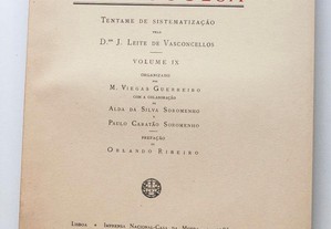 Etnografia Portuguesa Volume IX