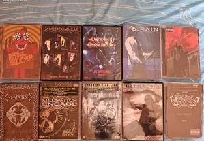 Vários DVD bandas Metal