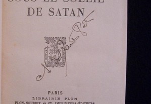 Sous le Soleil de Satan - Georges Bernanos - 1ª Edição, 1926