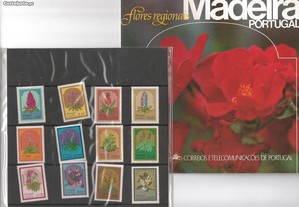 Carteira Flores Regionais Madeira 1981 a 1983