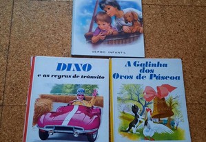 3 livros da Anita / Verbo Infantil Antigos (portes grátis)