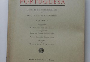 Etnografia Portuguesa Volume V