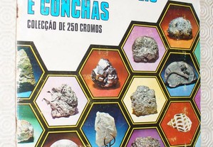 Mineralogia; Minerais, Fósseis e Conchas - Francisco Más -caderneta incompleta