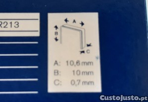 Caixa Nova 5000 Agrafos Rapid 10mm - 13/19