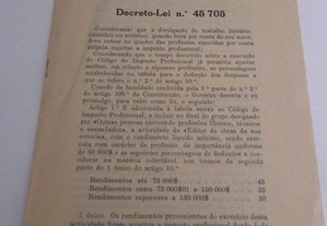 Decreto-Lei n. 45 705, 2 maio 1964