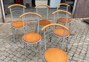 Cadeiras de café - Reforçadas
