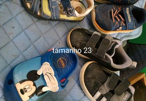 Os sapatos TD juntos
