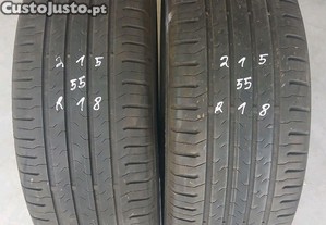 2 pneus 215 55 r18 Continental